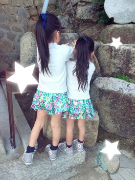 ri-3さん（キッズ・100cm）の夏コーディネート