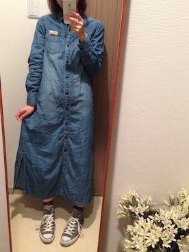 「アイテム（ブローチ/コサージュ、ホワイト系）」を使った、とっこさん（レディース・158cm）の春コーディネート