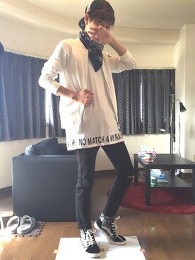 そーぽんさん(メンズ・175cm)の夏コーディネート