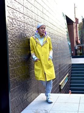 「MARNI（マルニ）のアイテム（その他アウター）」を使った、ICCHOさん（メンズ・170cm）の春コーディネート