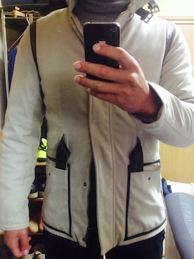 「MONCLER（モンクレール）のアイテム（ブルゾン）」を使った、takumiさん（メンズ・172cm）の冬コーディネート