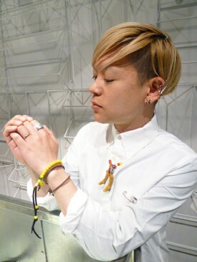 Naoki Miyamotoさん（メンズ・165cm）の春コーディネート