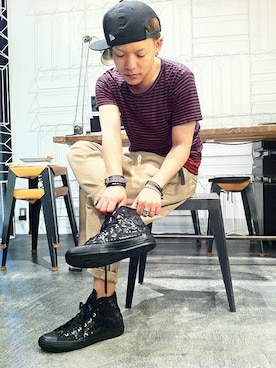 Naoki Miyamotoさん(メンズ・165cm)の夏コーディネート