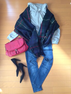 えりなさん（レディース・162cm）の秋コーディネート