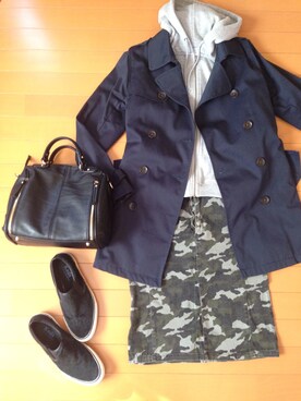 えりなさん（レディース・162cm）の秋コーディネート