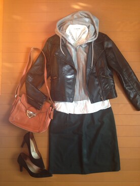 えりなさん（レディース・162cm）の春コーディネート