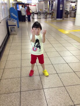 JUN&mamaさん（キッズ・110cm）の秋コーディネート