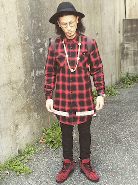 「hat」｜little1984さん（メンズ・168cm）の春コーディネート