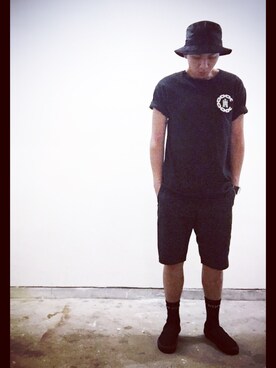 「CROOKS&CASTLES」｜KLeeさん（メンズ・173cm）の夏コーディネート