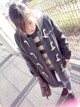 「Ungrid（アングリッド）のアイテム（ドレスシューズ）」を使った、mmmmhさん（レディース・162cm）の冬コーディネート