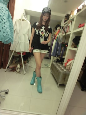 張景嵐さんのコーディネート