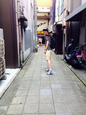 まー坊さん（メンズ・173cm）の夏コーディネート