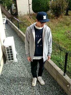 「ハイカット」｜kouta ueda さん（メンズ・173cm・10代）の秋コーディネート