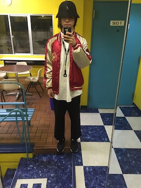 「エアーMAX」｜わぐちゃん☻さん（メンズ・185cm）の冬コーディネート