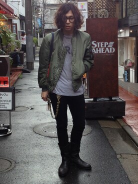 林瑞貴(ピース)さんのコーディネート