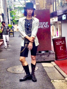 林瑞貴(ピース)さんのコーディネート