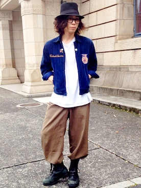 林瑞貴(ピース)さんのコーディネート