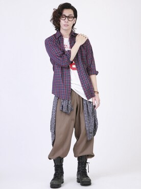 林瑞貴(ピース)さんのコーディネート