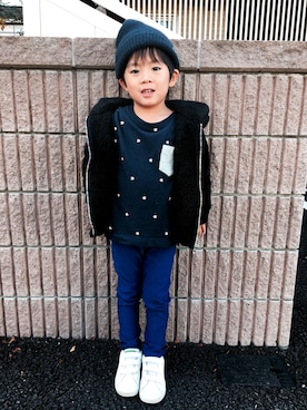 KAITOさん（キッズ・110cm）の冬コーディネート