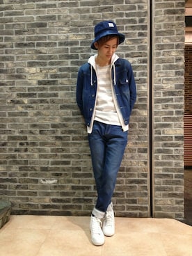 谷さん（メンズ・178cm）の春コーディネート