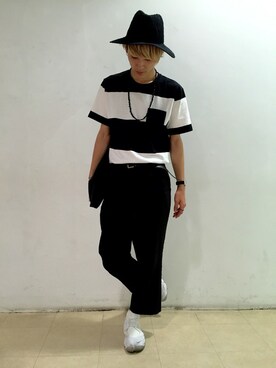 谷さん（メンズ・178cm）の夏コーディネート