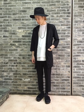 谷さん(メンズ・178cm)の夏コーディネート