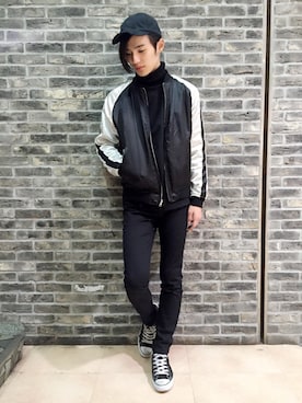 谷さん（メンズ・178cm）の冬コーディネート