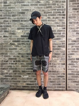 谷さん（メンズ・178cm）の夏コーディネート