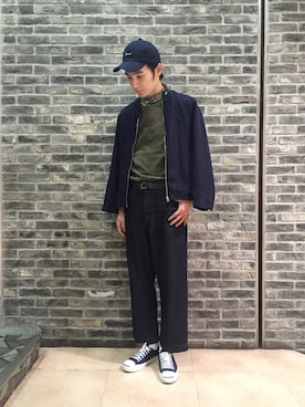 谷さん（メンズ・178cm）の夏コーディネート