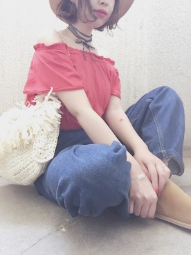 momocoさん（レディース・157cm）の夏コーディネート