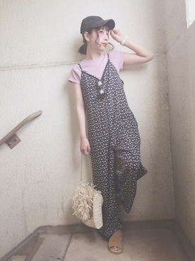 momocoさん（レディース・157cm）の夏コーディネート