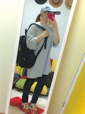 「Dosch（ドスチ）のアイテム（パンツ）」を使った、momoさん（レディース・148cm）の夏コーディネート
