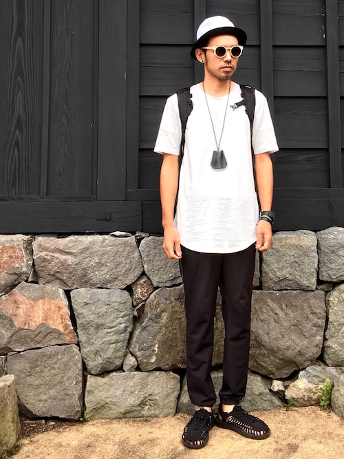 ぼんじりさんのサンダルを使ったコーディネート Zozotown