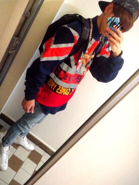「アローズ」｜KOKI ENDOさん（メンズ・181cm）の冬コーディネート