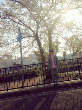 yさん（メンズ・169cm）の春コーディネート