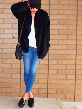 meguさん（レディース・163cm）の冬コーディネート