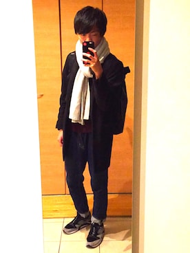 寺住みさん（メンズ・174cm）の冬コーディネート