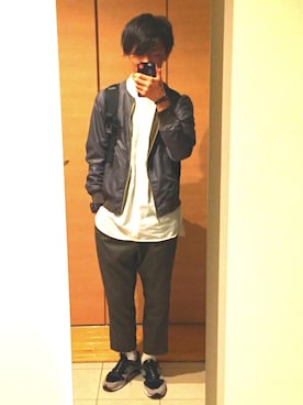 寺住みさん(メンズ・174cm)の春コーディネート