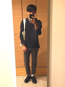 「halloween」｜「アイテム（腕時計）」を使った、寺住みさん（メンズ・174cm）の秋コーディネート