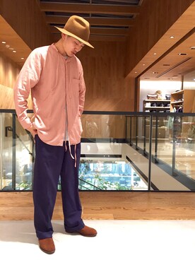 Junji Horiiさん(メンズ・181cm)の夏コーディネート