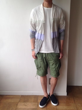 「nonnative（ノンネイティブ）のアイテム（アクセサリー）」を使った、EUREKAMO'sさん（メンズ・177cm）の春コーディネート