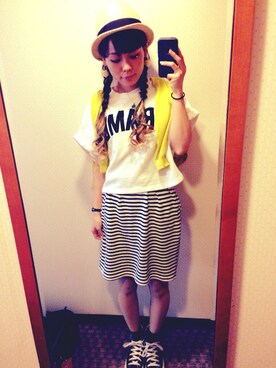 MAIKOさん（レディース・155cm）の夏コーディネート