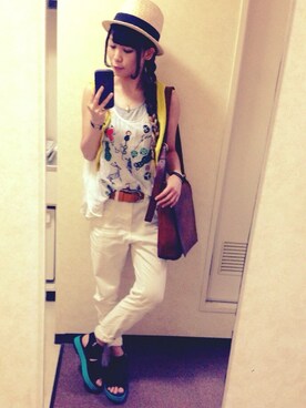 MAIKOさん（レディース・155cm）の夏コーディネート