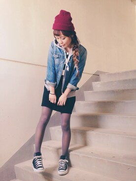 MAIKOさん（レディース・155cm）の冬コーディネート