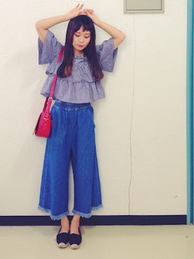 MAIKOさん(レディース・155cm)の夏コーディネート