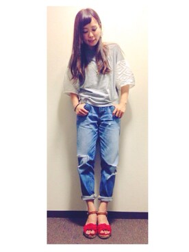 MAIKOさん（レディース・155cm）の夏コーディネート