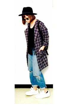 MAIKOさん（レディース・155cm）の冬コーディネート