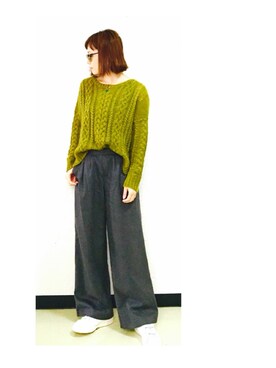 MAIKOさん(レディース・155cm)の冬コーディネート