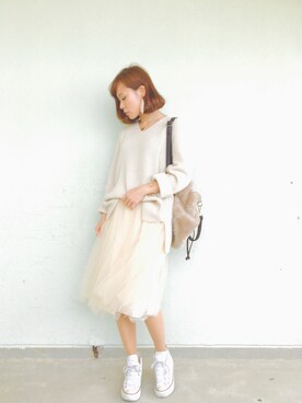 MAIKOさん（レディース・155cm）の冬コーディネート