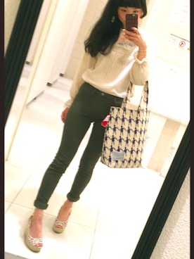 「mintdesigns（ミントデザインズ）のアイテム（バッグ）」を使った、おあいこさん（レディース・160cm）の春コーディネート